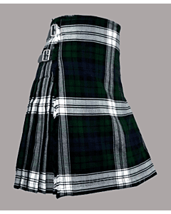 Black watch dress tartan kilt