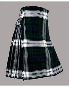 Black watch dress tartan kilt