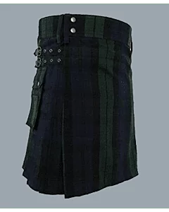 Black Watch Tartan Utility Kilt