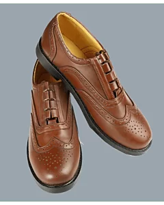 Leather brown pride brown ghillie brogues