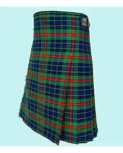 Casual Green Tartan Kilt
