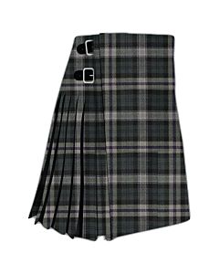 Black Scottish National Tartan Kilt