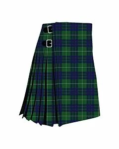 Hamilton Green Hunting Modern Tartan Kilt