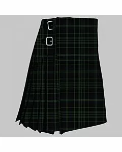Clergy Green Modern Tartan Kilt