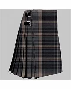 Clunie Burn Charcoal Tartan Kilt
