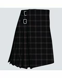 Clan Dark Hebridean Purple Tartan Kilt