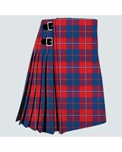 Clan Galloway Red Modern Tartan Kilt