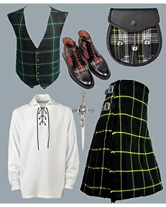 Gordon tartan kilt deal