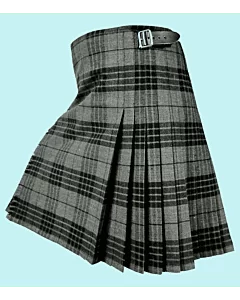 Hamilton Gray Tartan Kilt 