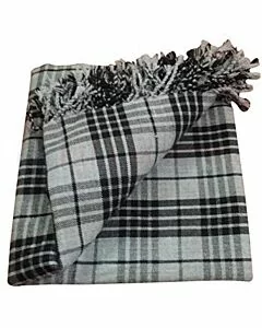 grey granite tartan fly plaid