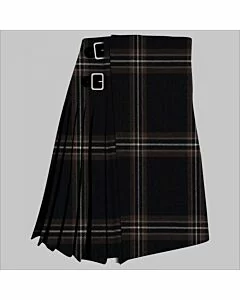 Hebridean Dark Peat Tartan Kilt
