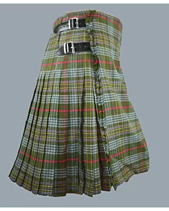 Kennedy weathered tartan kilt