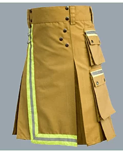 Khaki firefighter hybrid kilt 