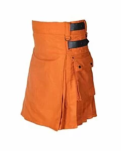 Saffron Tartan Utility Kilt
