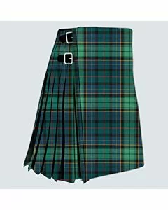 Clan Leinster Green Irish Tartan Kilt