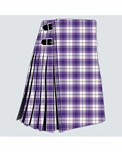 Clan Longinddry Lavender Tartan Kilt