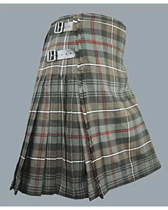 Mackenzie weathered tartan kilt