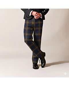 Custom Made Beautiful Muir Modern Tartan Trouser