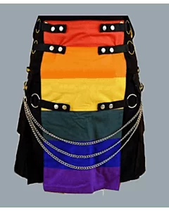 Rainbow Apron Gay pride Kilt