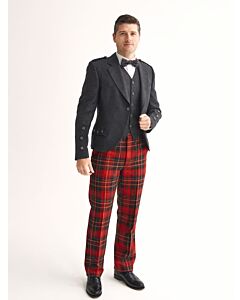 Tweed Jacket Tartan Trews Outfit