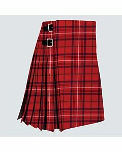 Clan Rose Red Modern Tartan Kilt