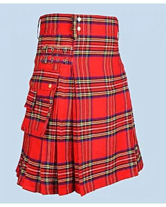Royal Stewart Tartan Utility Kilt