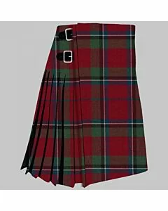 Sinclair Red Muted Tartan Kilt