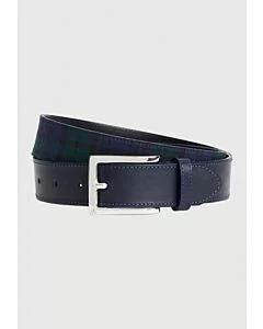 Tartan Belts Black Leather Available In All Tartans