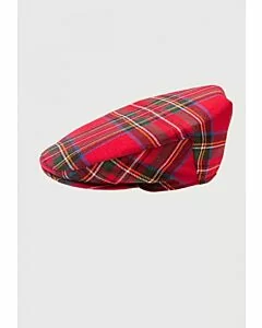 tartan flat cap
