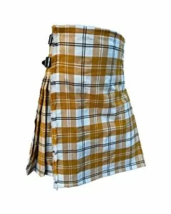 Ailsa Gold Tartan Kilt

