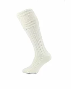 White Kilt Hose 