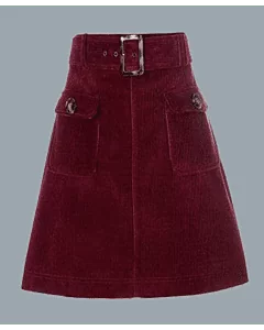 Velvet Mini Skirt For Women