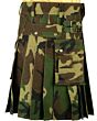 Buy New Scottish Men Camo Army Military Kilt