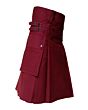 Maroon Utility Kilt