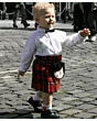 Royal Stewart baby tartan kilt