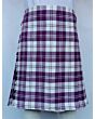 Erskine Dress Purple And White Tartan Kilt