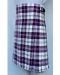 Erskine Dress Purple And White Tartan Kilt