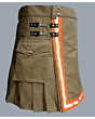 Firefighter Khaki hybrid kilt for men