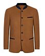 Brown Loden Trachten Jacket Oktoberfest Tyrol German Bavarian Jacket