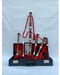 MacDonald Tartan Natural Finish Bagpipe Set