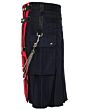 Rednavy deluxe utility fashion kilt