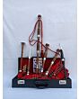 Beautiful Bagpipe Set With Royal Stewart Tartan