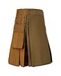 Box plated tartan kilt custom made