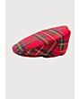 tartan flat cap