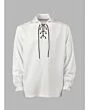 White custom made Jacobite shirt