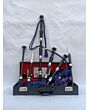 Pride Of Scotland Tartan Black Finish Bagpipe Set