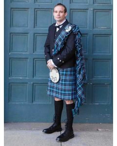 Clark Tartan Scottish Wedding Complete Kilt Outfit