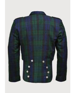 prince charlie tartan shade scottish jacket with vest coat