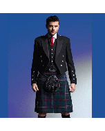 Scottish National Tartan Kilt Prince Charlie Outfit 