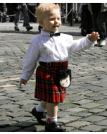 New Scottish Tartan Kids Royal Stewart Party Wedding Kilt Childrens All Sized 